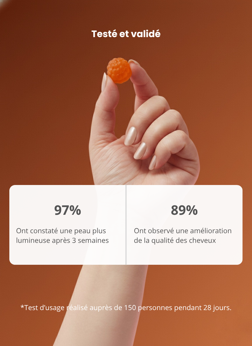 PURE BEAUTÉ – Gummies Peau, Cheveux & Ongles ✨